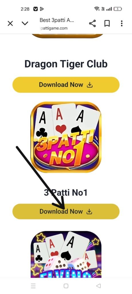 download 3 patti no 1 apk