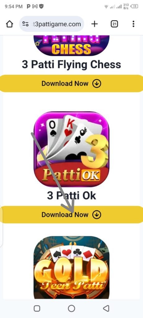 how To download 3 patti ok